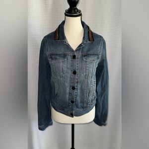 Women’s MARIA CHER denim Jacket size 1‎